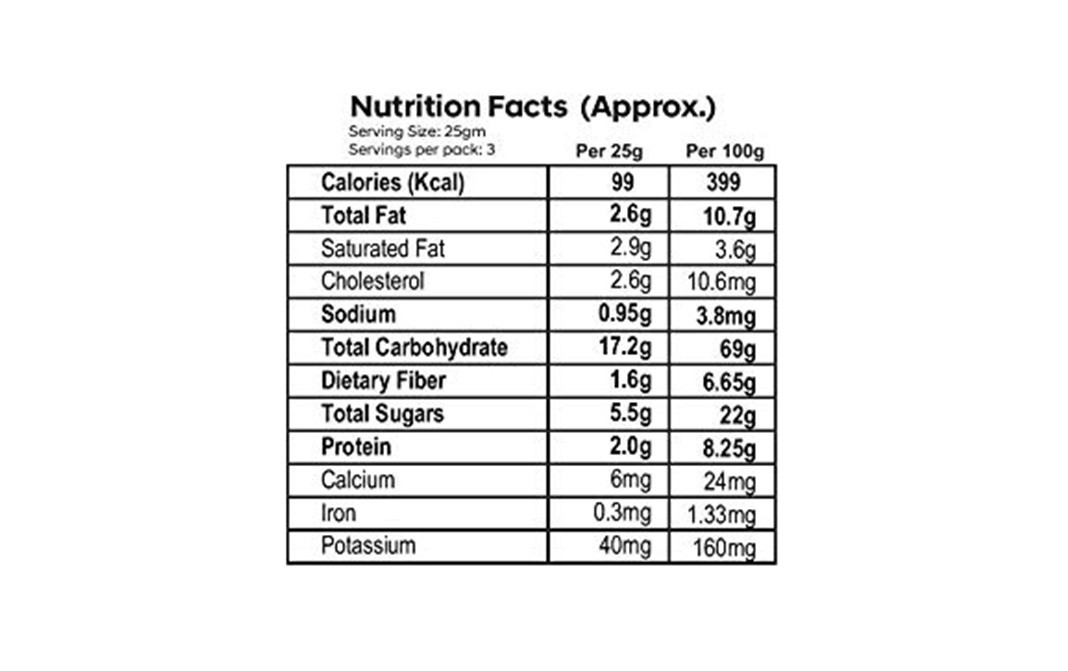 Healthscape Multi Millet With Jaggery & Coconut Lavash   Pack  75 grams